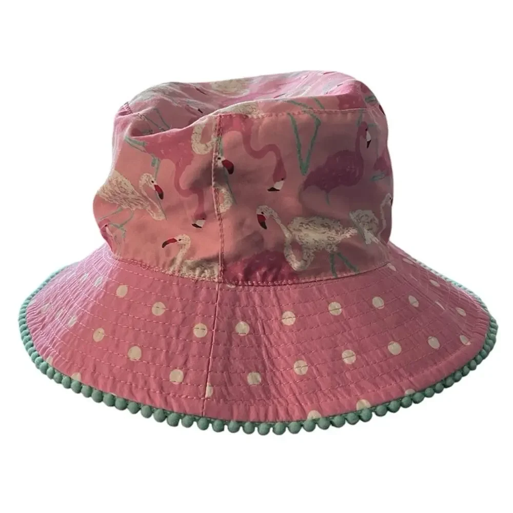 Matilda Jane Watermelon Flamingo Reversible Bucket Hat